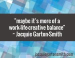 work-life-creative balance